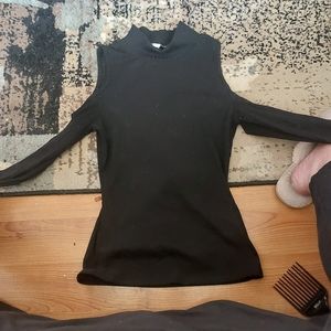 Long sleeved black shirt